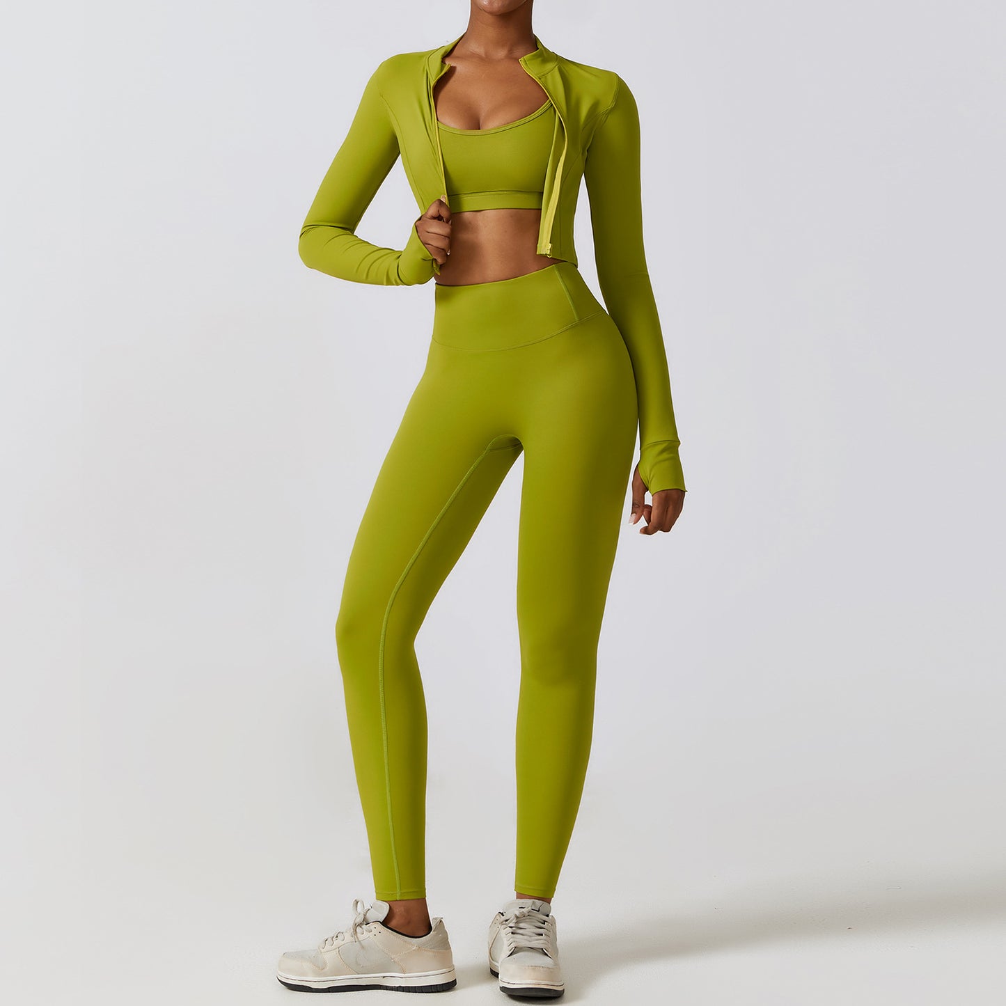 Skinny Yoga Clothes Nude Feel Quick-drying Sports Suit