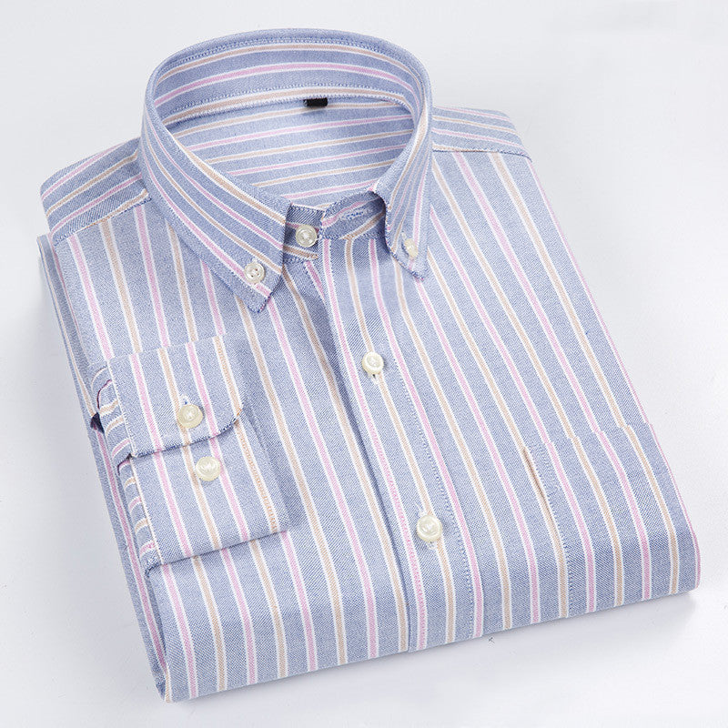 Oxford Shirt Men's Long-Sleeved Shirt