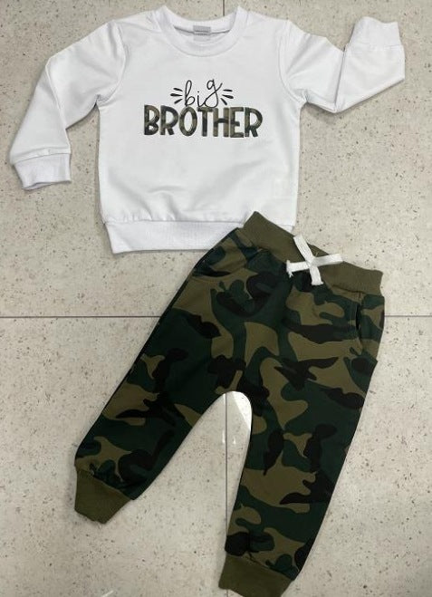 Brothers' Clothes Camouflage Printing Suit