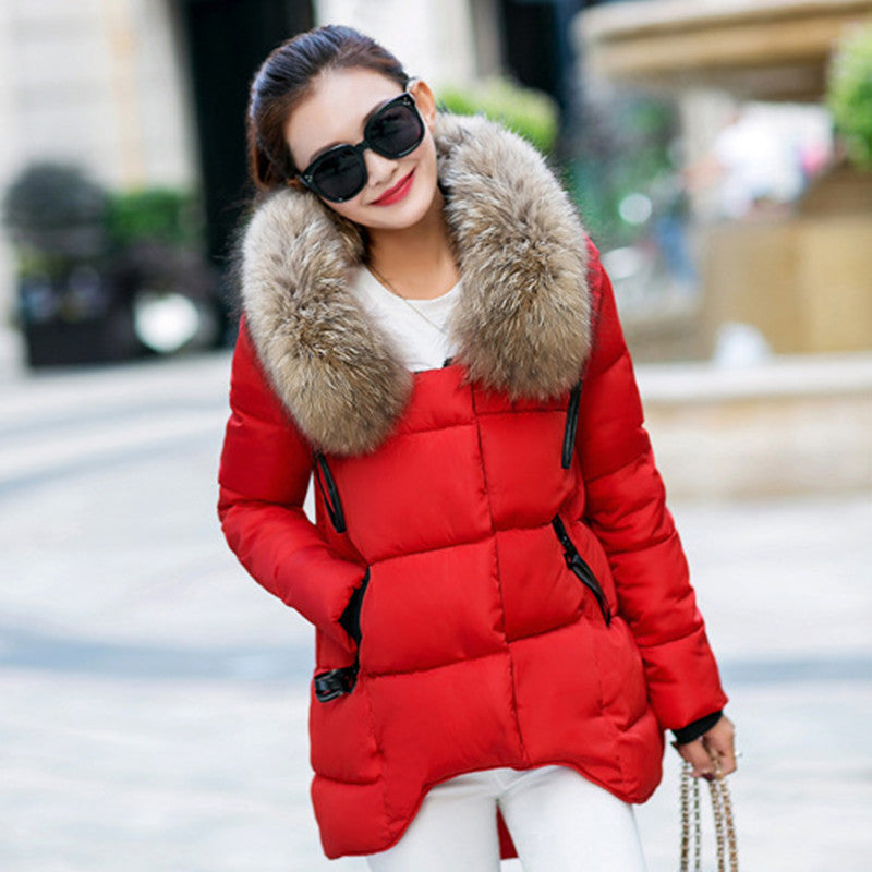 Irregular Loose Winter Down Padded Jacket