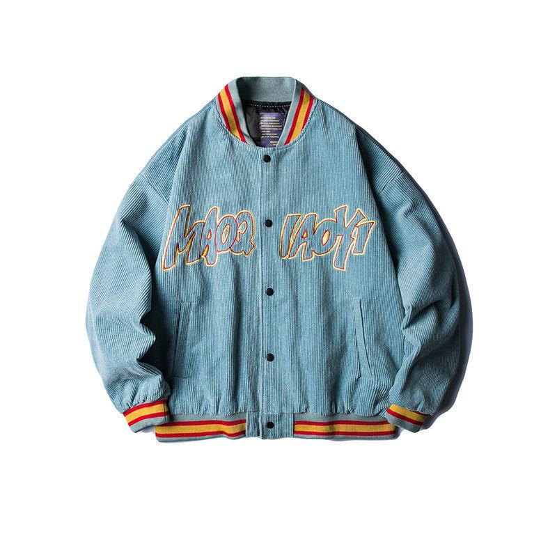 Corduroy Baseball Jacket