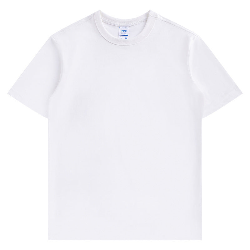 Basic Cotton Short-sleeved T-shirt For Men And Women