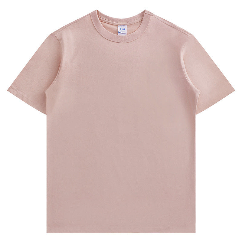 Basic Cotton Short-sleeved T-shirt For Men And Women