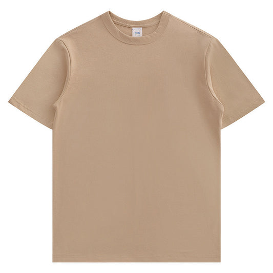 Basic Cotton Short-sleeved T-shirt For Men And Women