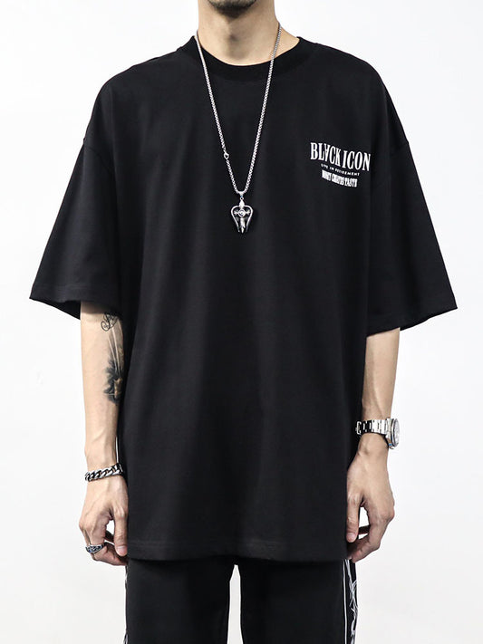 Dark Vibe Style Trendy Short Sleeve