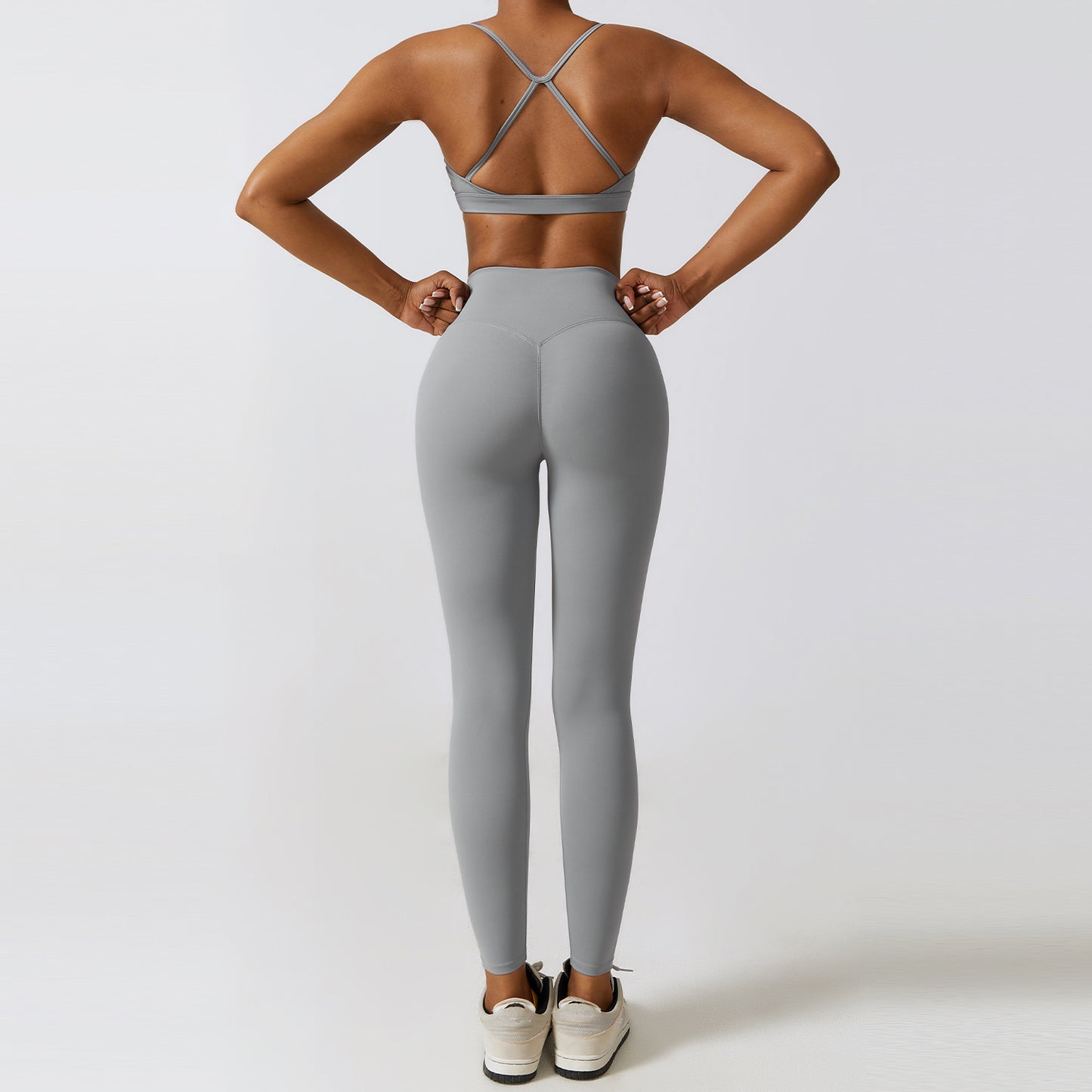 Skinny Yoga Clothes Nude Feel Quick-drying Sports Suit