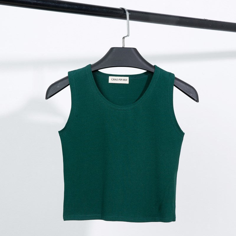 Women's sports vest sleeveless t-shirt tops