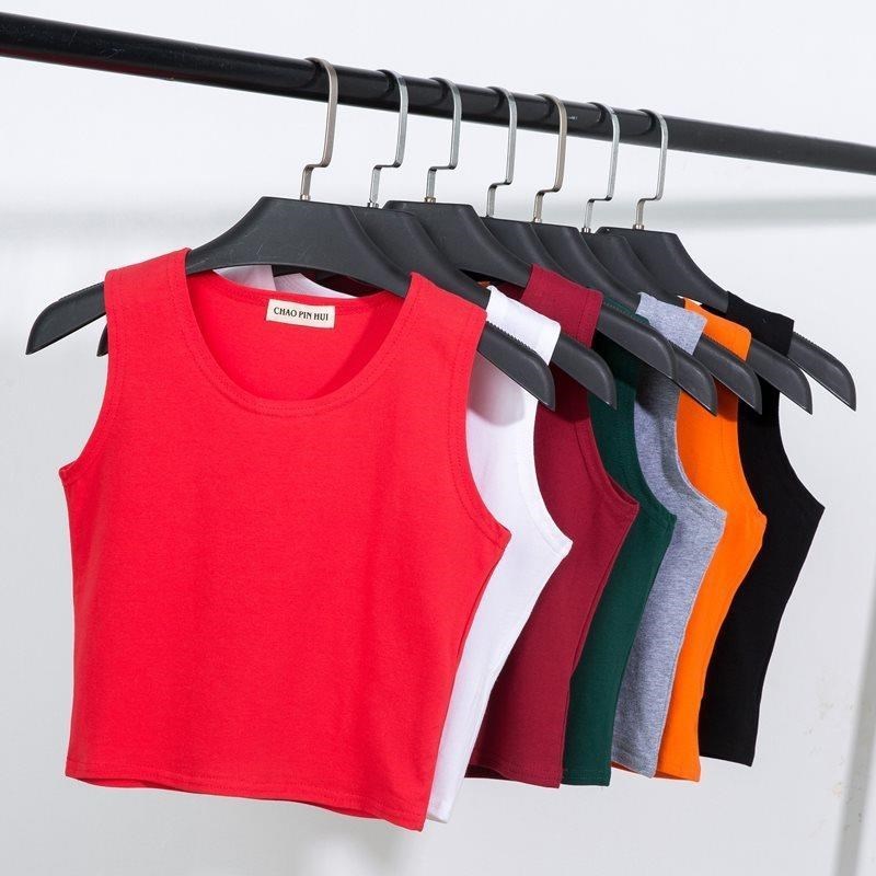 Women's sports vest sleeveless t-shirt tops