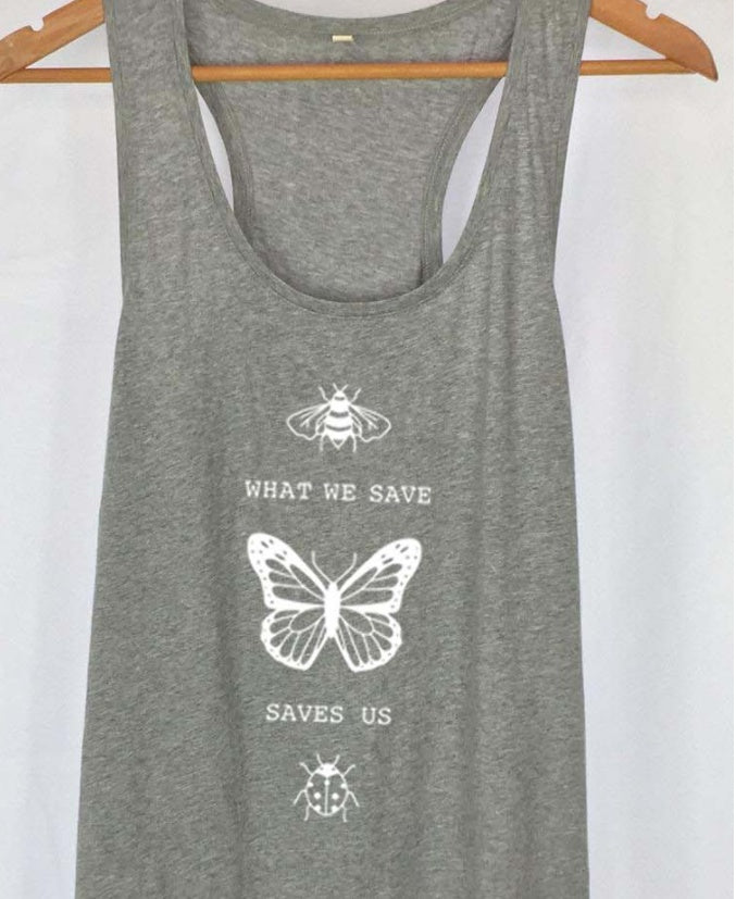 Butterfly printed vest