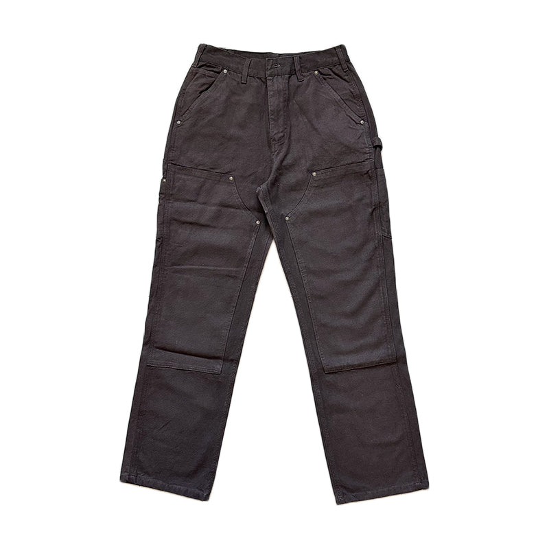 Washed Old Canvas Logging Overalls Trousers