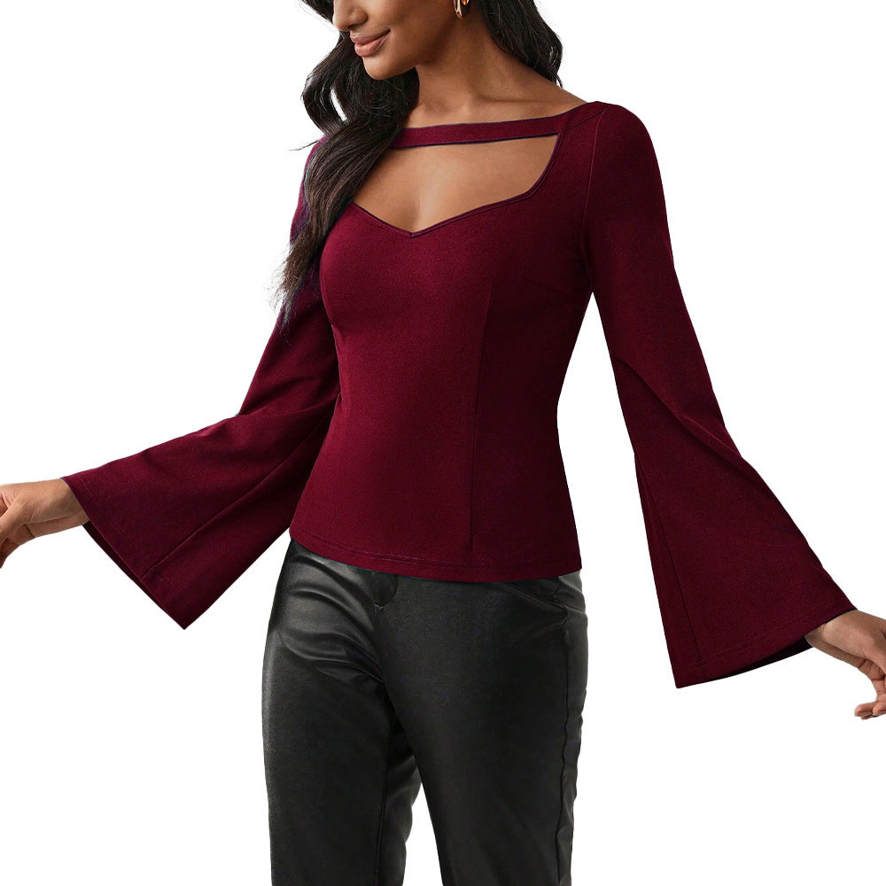 Women's Fashion Elegant And Personalized Slim Top