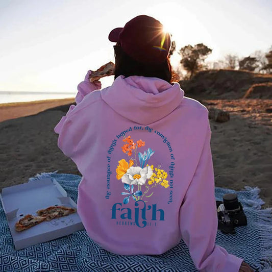 Trendy Aesthetic Christian Hoodies | Inspirational Bible Verse Hoodie for Women