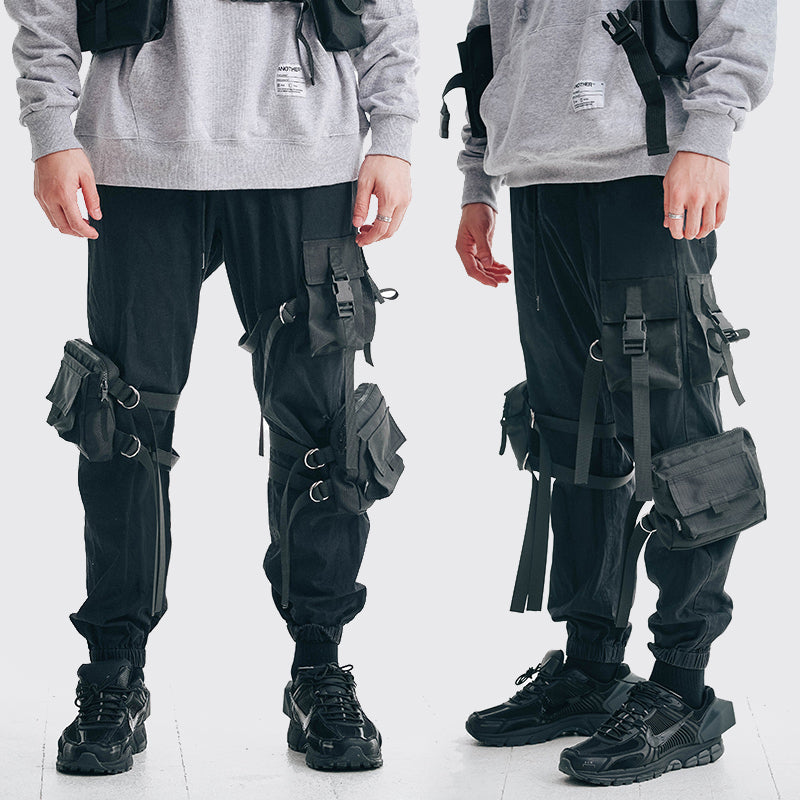 Loose Plus Size Tactical Multi-pocket Trousers