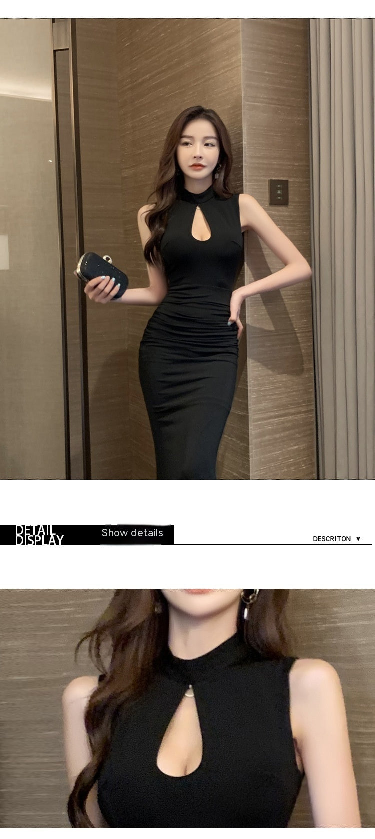 Sexy Slim Fit Slimming Sleeveless Long Dress