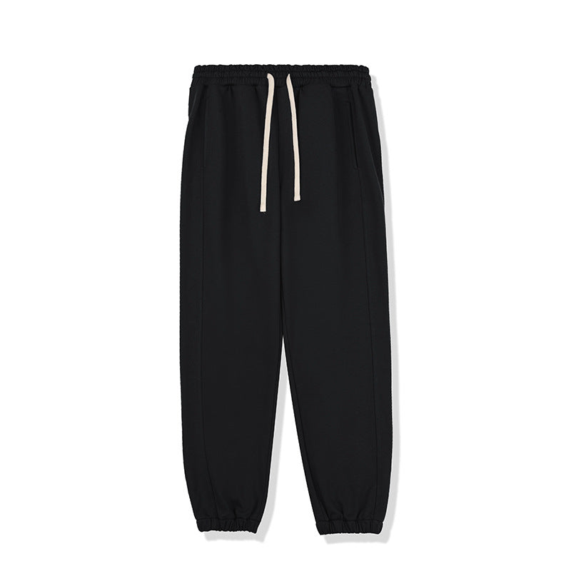 Fall 450g Terry Heavy Sports Pants Men And Women Simple Comfortable