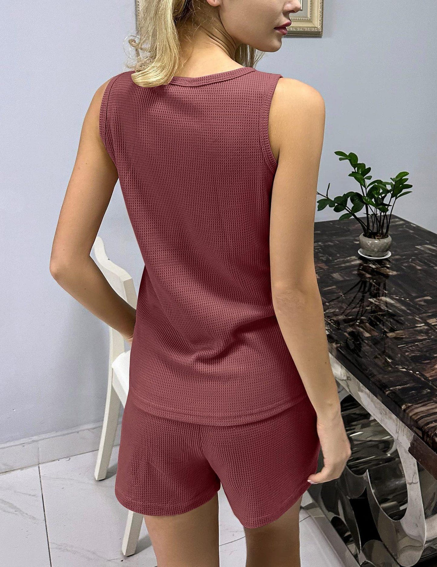 Ladies Loose Fashion Sports V-neck Women's Suit