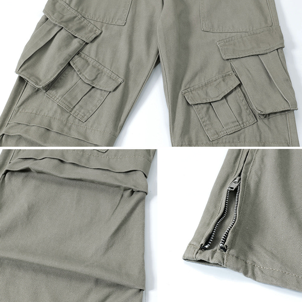 Multi-pocket Cargo Pants Men And Women