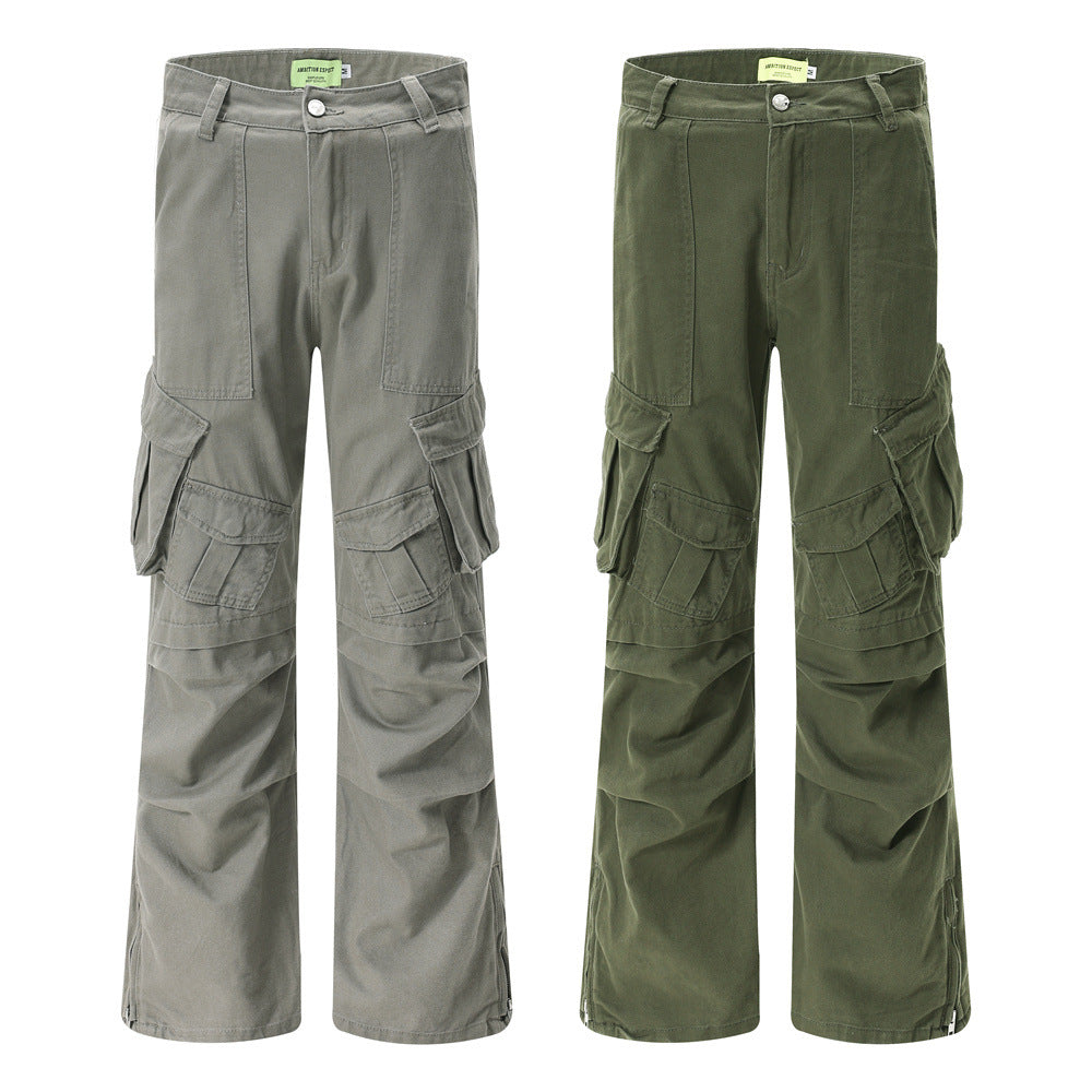 Multi-pocket Cargo Pants Men And Women