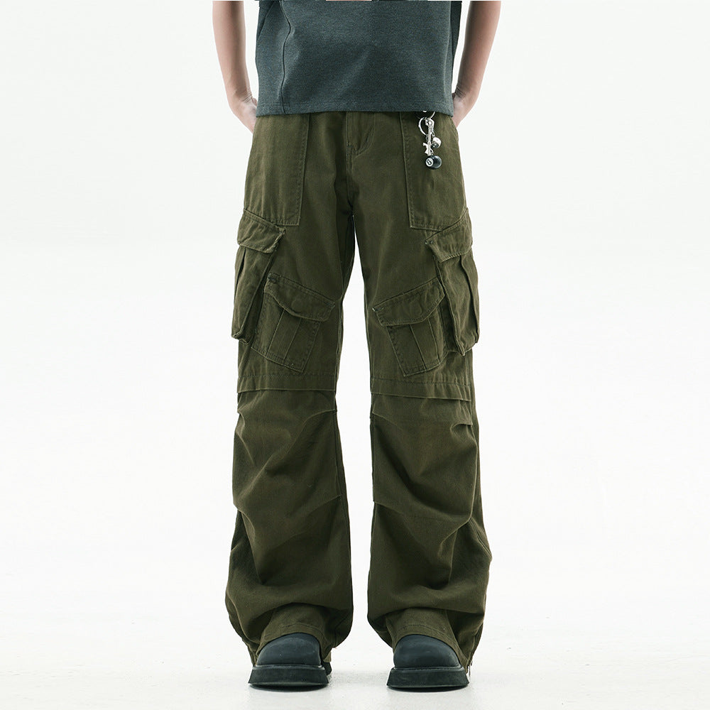 Multi-pocket Cargo Pants Men And Women