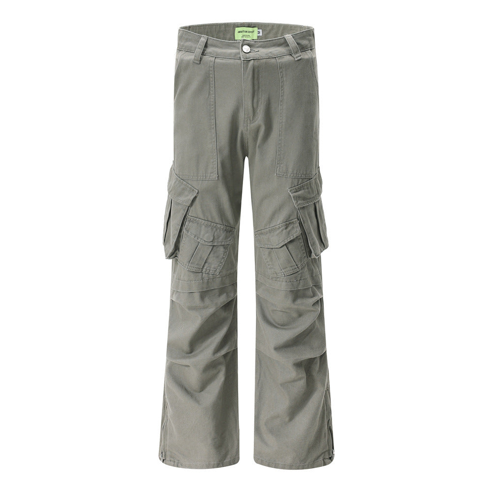 Multi-pocket Cargo Pants Men And Women