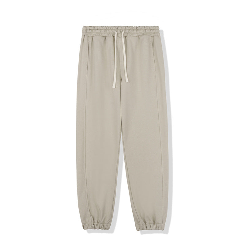 Fall 450g Terry Heavy Sports Pants Men And Women Simple Comfortable