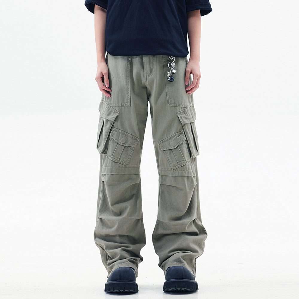 Multi-pocket Cargo Pants Men And Women