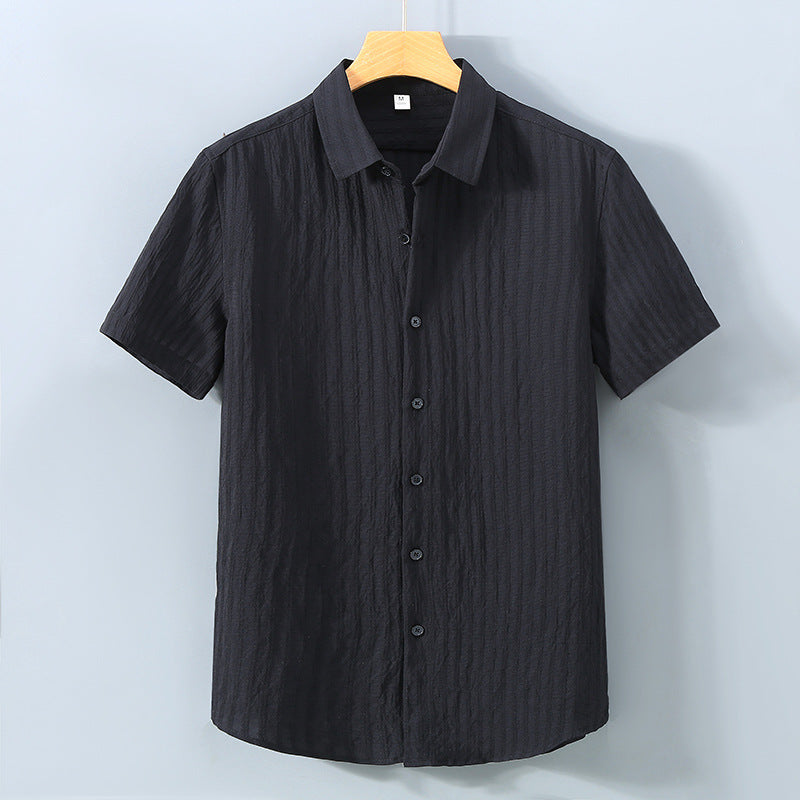 Men Sun-proof Shirt Loose Cotton Breathable