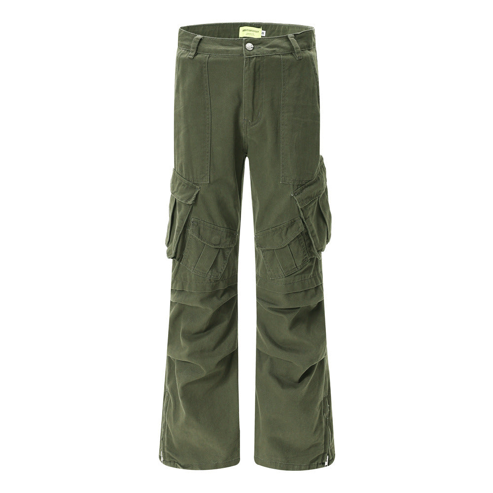 Multi-pocket Cargo Pants Men And Women