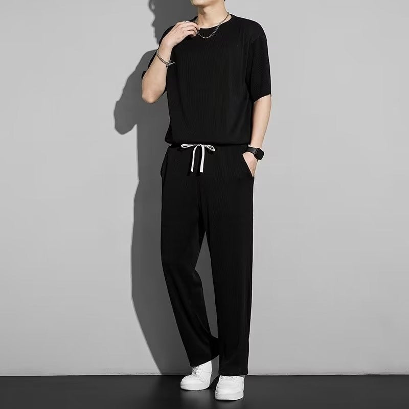 Sports Suit Men's Pants Summer Thin New Loose Drooping Quick-drying