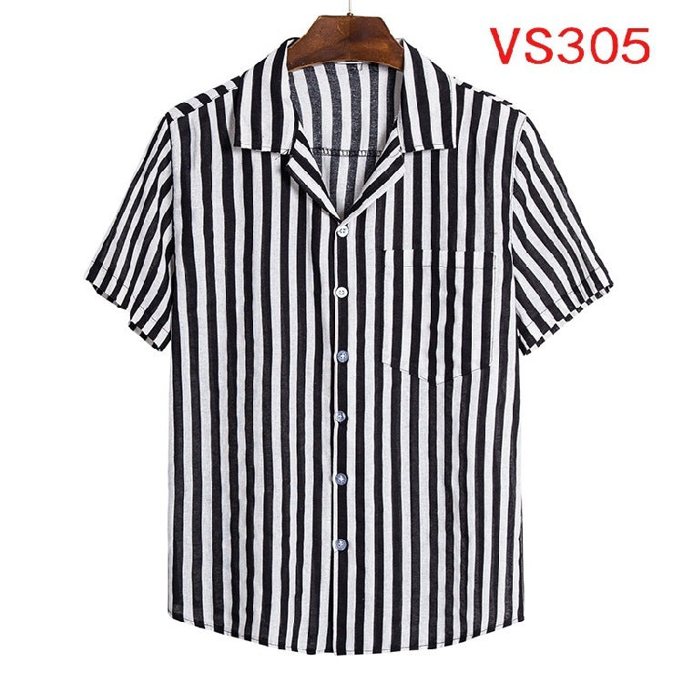 Men's Fashion Casual Short Sleeve Shirts