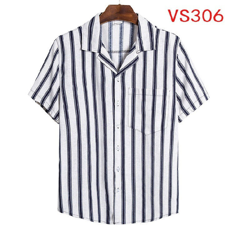 Men's Fashion Casual Short Sleeve Shirts