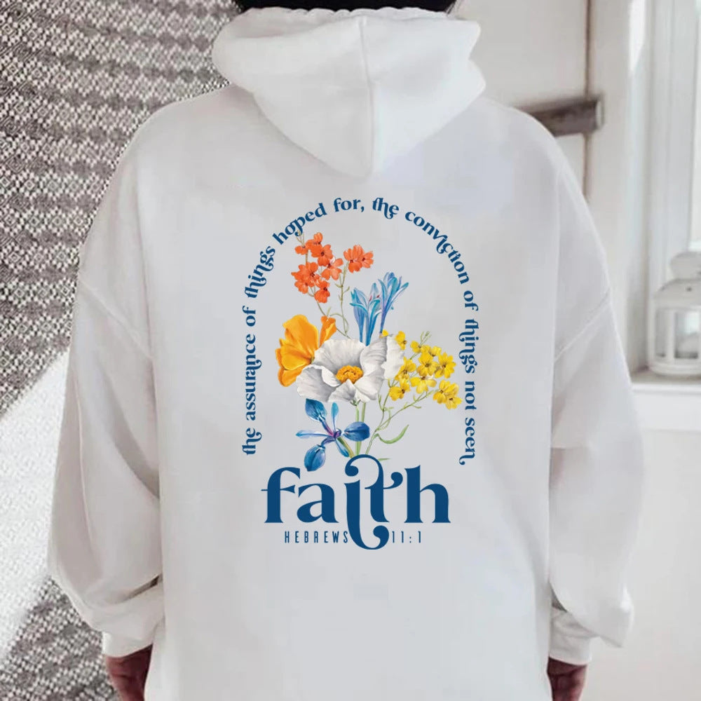 Trendy Aesthetic Christian Hoodies | Inspirational Bible Verse Hoodie for Women